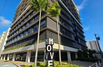 Apartamento com 2 dormitórios à venda, 65 m² por r$ 950.000 - tambaú - joão pessoa/pb