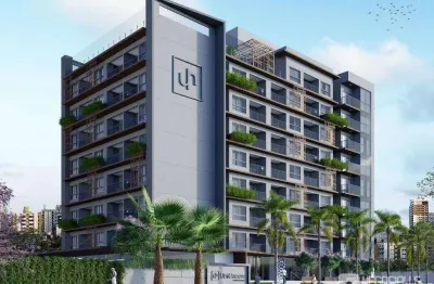 Flat com 1 dormitório à venda, 22 m² por r$ 600.000,00 - manaíra - joão pessoa/pb