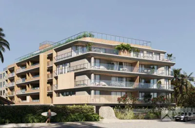 Apartamento com 2 dormitórios à venda, 59 m² por r$ 906.330,30 - praia formosa - cabedelo/pb