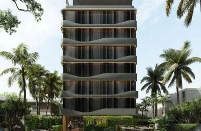 Flat com 1 dormitório à venda, 17 m² por r$ 325.500,00 - cabo branco - joão pessoa/pb