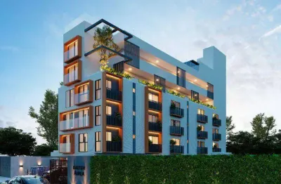 Flat com 1 dormitório à venda, 22 m² por r$ 389.456,00 - cabo branco - joão pessoa/pb