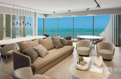 Apartamento com 3 dormitórios à venda, 149 m² por r$ 2.621.417,00 - cabo branco - joão pessoa/pb