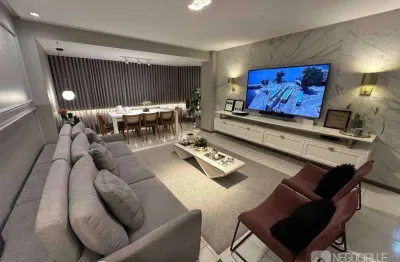 Apartamento com 4 quartos, sendo 3 suítes, à venda, 200 m² por r$ 1.200.000 - mirante - campina grande/pb