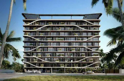 Flat com 1 dormitório à venda, 20 m² por r$ 331.632,70 - ponta de campina - cabedelo/pb