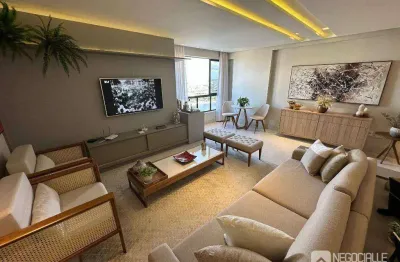 Apartamento com 2 suítes à venda, 115 m² por r$ 800.000 - centro - campina grande/pb