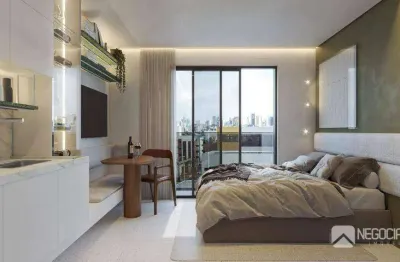 Apartamento com 1 dormitório à venda, 18 m² por r$ 370.000,00 - bessa - joão pessoa/pb