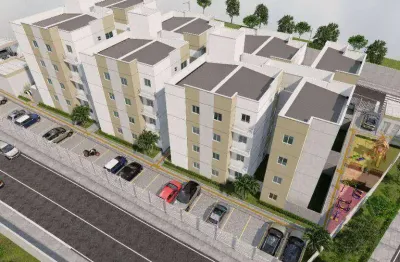 Apartamento com 2 dormitórios à venda, 46 m² por r$ 177.200,00 - jardim paulistano - campina grande/pb