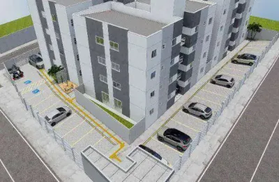 Apartamento com 2 dormitórios à venda, 43 m² por r$ 167.900,00 - jardim paulistano - campina grande/pb