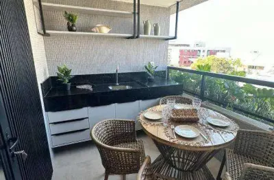 Apartamento com 1 dormitório à venda, 29 m² por r$ 550.000,00 - bessa - joão pessoa/pb