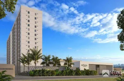 Apartamento com 2 dormitórios à venda, 42 m² por r$ 185.000,00 - dinamérica - campina grande/pb