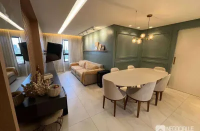 Apartamento com 3 dormitórios à venda, 87 m² por r$ 730.000 - bairro dos estados - joão pessoa/pb