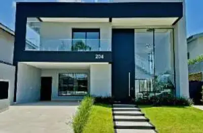 Casa em condomínio fechado com 5 quartos à venda no jardim acapulco, guarujá , 490 m2 por r$ 5.700.000