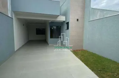 Casa com 3 dormitórios à venda, 85 m² por r$ 430.000,00 - jardim paris vi - maringá/pr