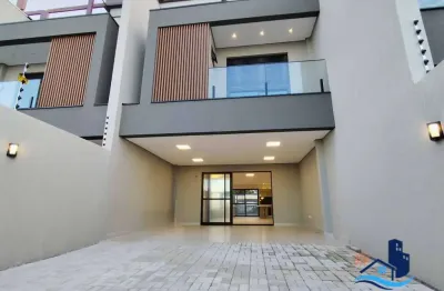 Triplex - balneário betaras - unidade frente mar semi-mobiliado e piscina
