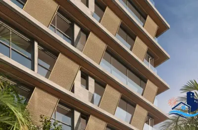 Cobertura residencial caieiras 55 com 3 suítes com vista centro, guaratuba