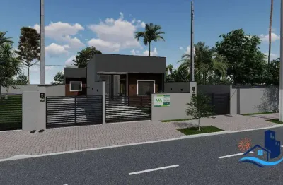 Casa térrea 2 quartos balneário rivieira matinhos-pr