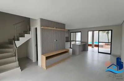 Triplex novos beira mar - baln. betaras matinhos semi- mobiliado piscina