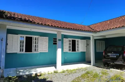 Linda casa residencial 3 quartos - barra do saí com piscina - itapoá - sc