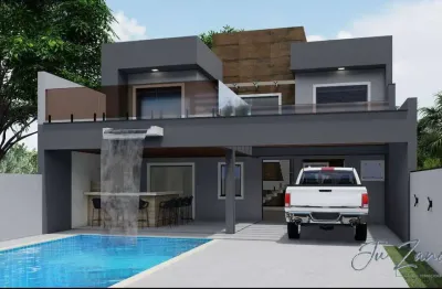 Sobrado 70 m do mar praia grande matinhos com piscina e jacuzzi