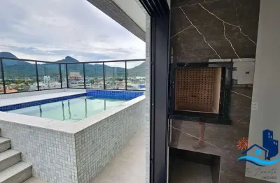 Cobertura edifício galileo galilei vista 3 mar em caiobá  matinhos-pr