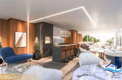 Cobertura duplex 3 quartos sendo 2 demi-suítes e 2 vagas em caiobá matinhos