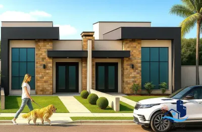 Casas novas em construção com facilidade no pagamento baln. beltrame pontal