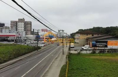 Terreno plano frente com 34 m e 980m2 em bom retiro, joinville/sc