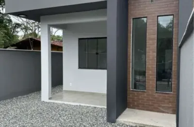 Casa com 2 dormitórios à venda, 77 m² por r$295.000,00 - itamar - itapoá/sc
