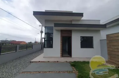 Casa com 2 quartos, 60 m², à venda por r$380.000,00 - volta ao mundo i - itapoá/sc