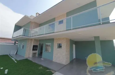 Sobrado com 3 dormitórios à venda, 129,11 m² por r$650.000,00 - balneário são josé - itapoá/sc