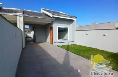 Casa com 03 dormitórios à venda, 85,60 m² por r$399.000,00, balneário são josé i, itapoá sc.