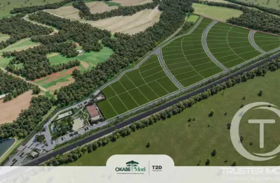 Terreno de 1.000 m² no condomínio okabe mori. à partir de r$ 905.000,00