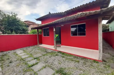 Casa à venda em casimiro de abreu-rj, barra de são joão: 2 quartos, 1 suíte, 1 sala, 2 banheiros, 1 vaga de garagem, 88,96m².