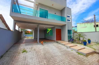 Casa à venda em rio das ostras-rj, jardim miramar: 4 quartos, 2 suítes, 2 salas, 5 banheiros, 5 vagas, 383m²!