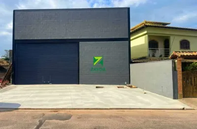 Galpão industrial para locação em rio das ostras-rj, bairro jardim miramar: 1 sala, 2 banheiros, 3 vagas, 300m².