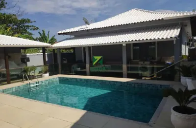 Imperdível casa à venda em rio das ostras, cidade praiana - 3 quartos, 1 sala, 3 banheiros, 4 vagas de garagem - aproveite!