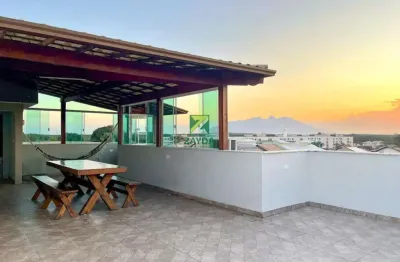 Imperdível cobertura de 130m² no jardim mariléia, rio das ostras - rj! aproveite: 2 quartos, 1 suíte, 1 sala, 3 banheiros e 1 vaga.