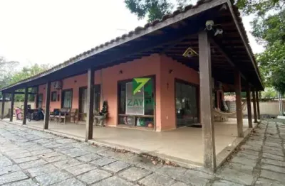 Casa às margens do rio são joão a venda com 1.200m² de área total no centro hípico em cabo frio-rj.