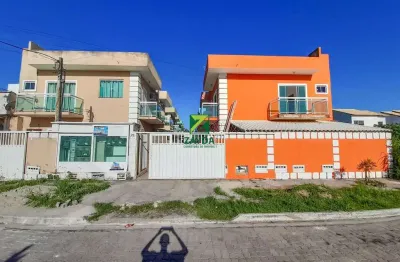 Casa duplex com 02 suítes de frente para a rodovia amaral peixoto no bairro peixe dourado i em barra de são joão-rj: