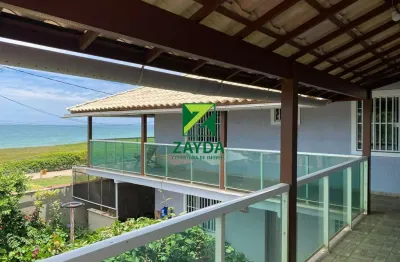 Casa Duplex Frente Mar à Venda em Barra de São João, com 05 suites. Aceita financiamento bancário