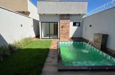 Casa 3 quartossendo 2 suítes - setor jardim presidente em goiânia.