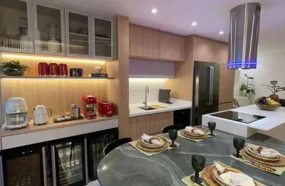 Oportunidade apartamento mobiliado à venda sendo 3 suítes, 89,00 m² no applause