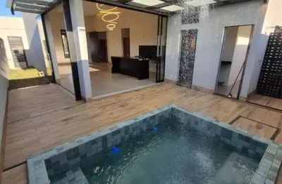 Casa térrea 3 quartos sendo 3 suítes no condomínio villagio toscana