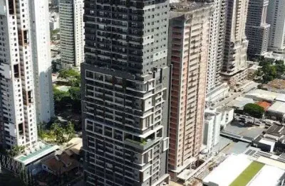 Apartamento studio no hub compact life no último andar com vista do vaca brava