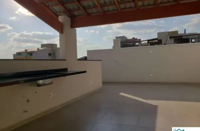 Apartamento cobertura a venda com elevador em s. andré por r$ 540.000,00