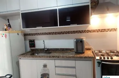 Imperdível oportunidade de investimento: apartamento à venda em santo andré-sp, jardim santo antônio, 2 quartos, 2 salas, 1 banheiro, 1 vaga, 50m².
