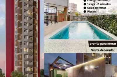 Imperdível apartamento à venda na vila alpina, santo andré-sp: 2 quartos, 1 suíte, 2 salas, 2 banheiros, garagem e 60m²!