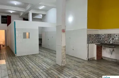 Salão comercial para locação em santo andré-sp, bairro utinga: 2 banheiros, 200m² - imperdível!