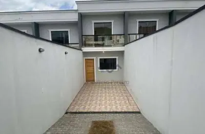 Sobrado com 2 dormitórios à venda, 85 m² por r$ 450.000 - vila arizona - itaquaquecetuba/sp