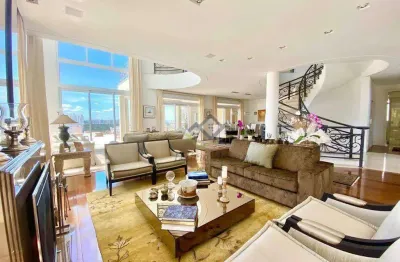 Casa com 5 dormitórios à venda, 1000 m² por r$ 10.500.000 - tamboré 10 - santana de parnaíba/sp